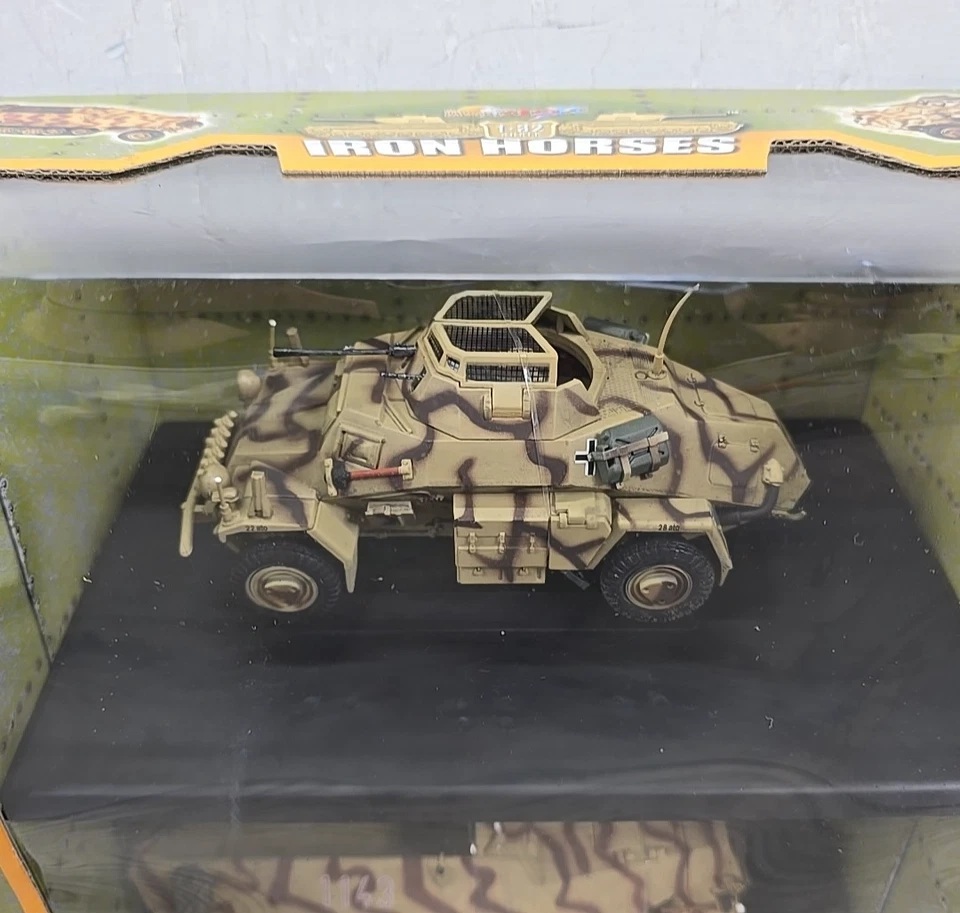 2006 Ultimate Soldier Iron Horses WWII Ausf. D Hanomag/ 222 Panzerspahwagen 1:32 - Image 2 of 4