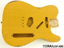 Fender Custom Shop 63 Relic Telecaster BODY Tele Nitro Butterscotch Blonde