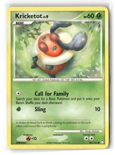 kricketot pokemon card Kricketune V TG12/TG30- Silver Tempest - Trainer Gallery reveal them Kricketot (Space-Time Smackdown #13/208, 1-Diamond)