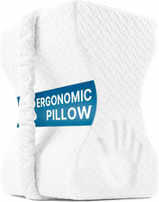 Knee Pillow for Side Sleepers, Leg Pillow for Sciatica, Back, HIPS, Knees, Joint