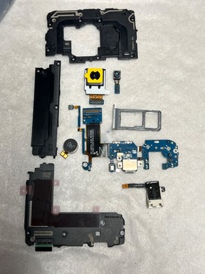 OEM Samsung Galaxy S8 Plus G955U USB Charge Port Cameras Frame Audio Sim Tray