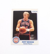 1983-84 Star Kent Benson #86 Pistons Nm/Mt