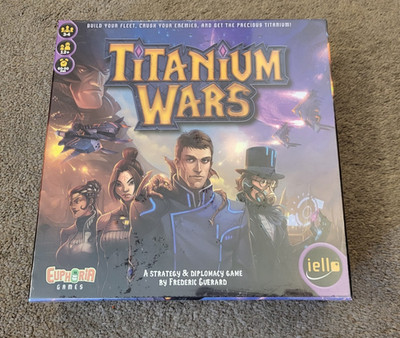 TITANIUM WARS Strategy Card Game Euphoria iello NEW SEALED
