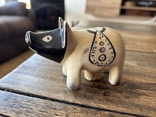 Cute Hand Painted Pig from Mexico in EUC Thank you 