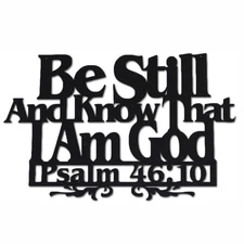 Inspirational Word Art, Christian Faith Biblical Verse Wall Sign, Hand-Made W...