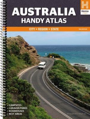Australia Handy Atlas : City, Region, State Hema Maps Pty.Ltd