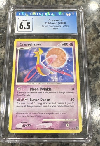Cresselia graded CGC 6.5 for sale on eBay