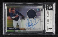 2019 Bowman Chrome Relics 59/150 Fernando Tatis Jr #BCAR-FTJ BGS 9 MINT Auto 7uo