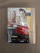 New Red Vivitar DVR528 HD Digital Video Recorder Camcorder 5.1MP SD Storage