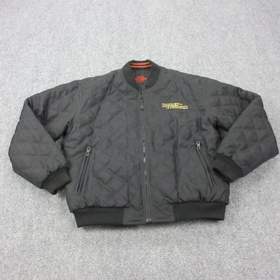 Vintage Harley-Davidson Jacket Mens Large Black Reversible Bomber 97487-05VM