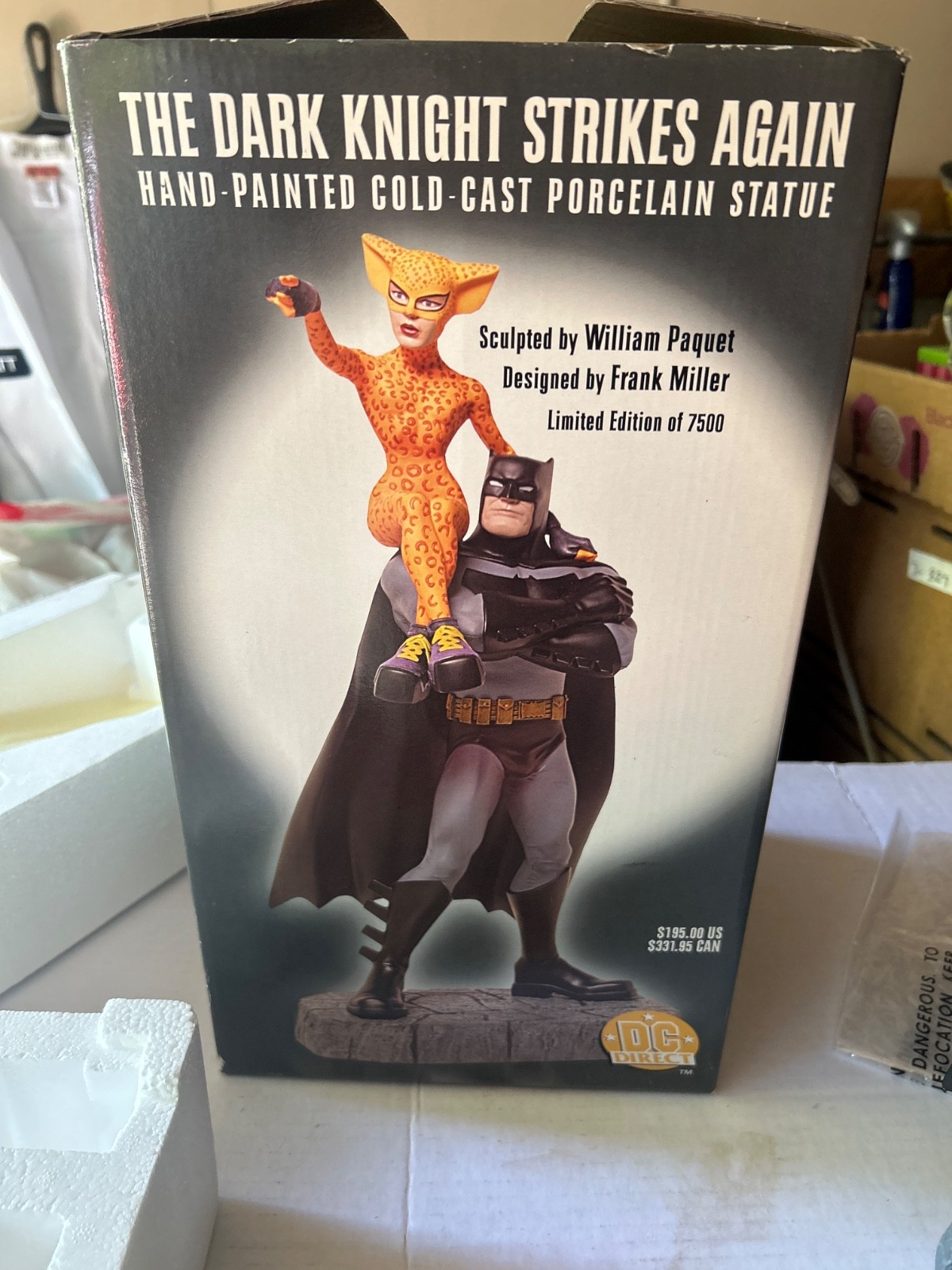 DC Direct The Dark Knight Strikes Again Batman & Catgirl - please Read Descript