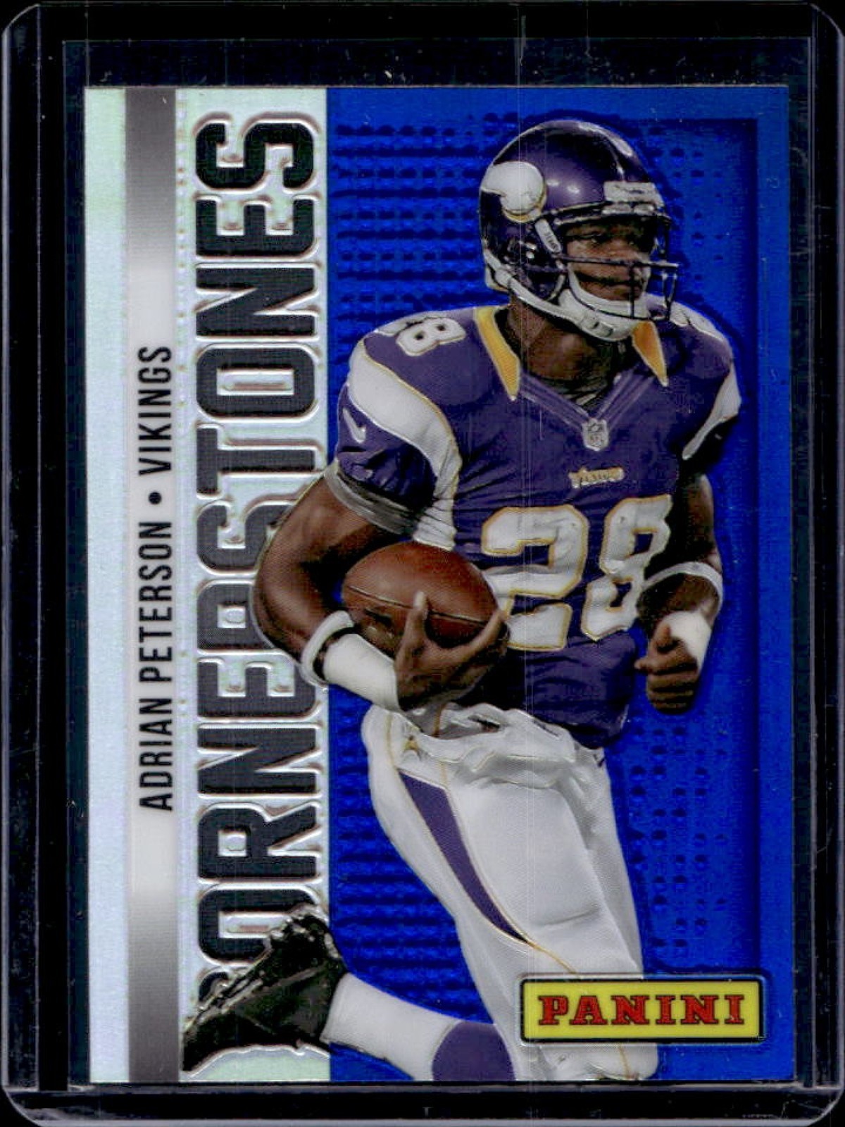 2013 Prizm Adrian Peterson Cornerstones #21 Vikings