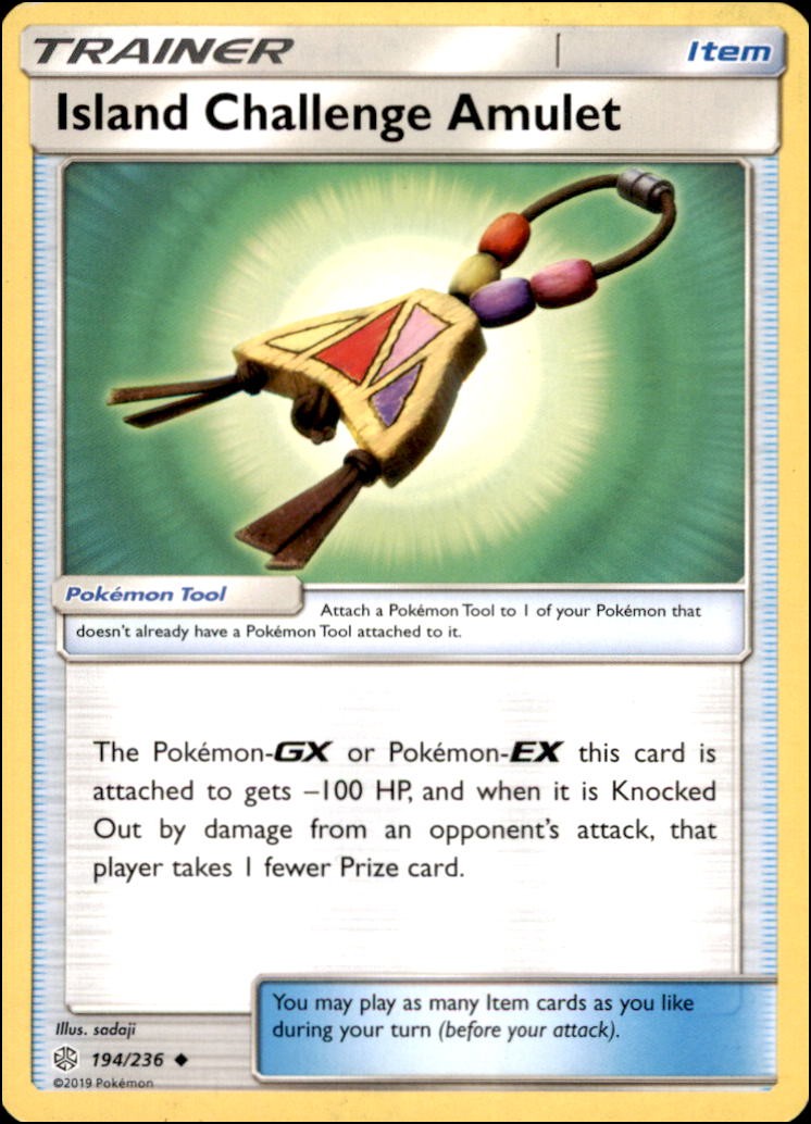 Pokemon - Island Challenge Amulet #194/236 - SM - Cosmic Eclipse Uncommon