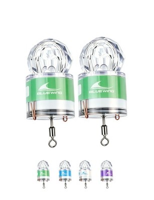 BLUEWING 2pcs Club Deep Drop Lights Steady Light 3X-5X Brighter US Seller