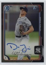 2015 Bowman Draft Asia Exclusive Black Refractor 5/35 Drew Finley Auto g6p