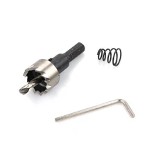 21mm HSS Drill Bit Hole Saw Tooth Set Stainless Steel Metal Alloy Cutter u