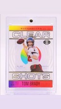 TOM BRADY 2021 ILLUSIONS FOOTBALL CLEAR SHOTS BUCCANEERS #CS-3 Q6415