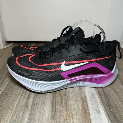 Nike Running Shoes Mens 11 Zoom Fly 4 Black Hyper Violet Sneakers CT2392-004