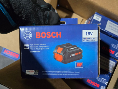 #ad Bosch GBA18V40 18V Lithium Ion Battery $118.75