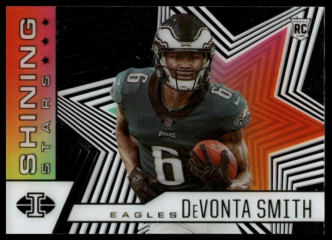 2021 Panini Illusions #SS-15 DeVonta Smith Shining Stars