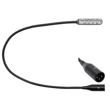 22 Inch XLR 3Pin DJ LED Light Studio Gooseneck Lamp for Stage DJ Mixer Console