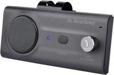 CK11 - Hands Free Bluetooth 5.0 Car Kit, 3W Speakerphone with Visor Clip, Suppor