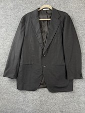 Suitsupply Blazer Men Size 44 Grey Havana Jetted Full Canvas Pure Wool S150
