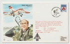 18/7/1984 Jersey Flown Cover - RAF TP34 - Paul Millett OBE, DSC, FRAeS