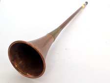 Antique Copper & Brass 29" Coaching Horn A135 Y431