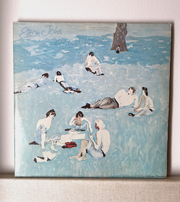 Elton Jones Blue Moves 2Xvinyle Original First Press France 1976 EXC+