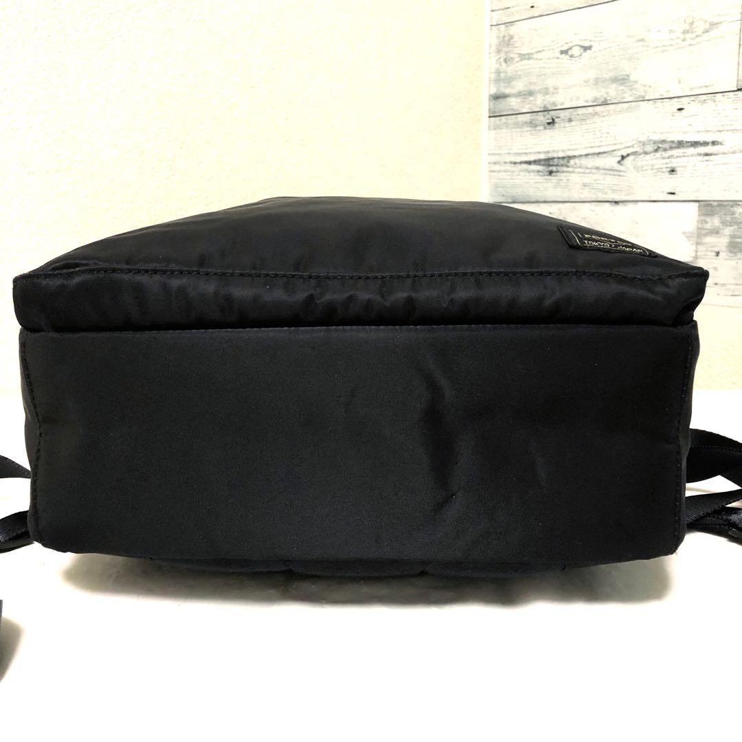 Porter Time Backpack A4 Large Capacity Black Styl… - image 9