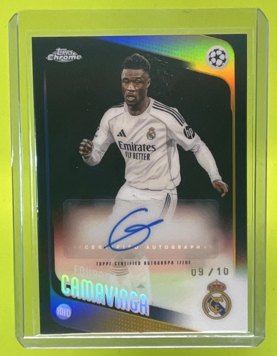 Topps Autographed Soccer Sports Trading Cards & Accessories for