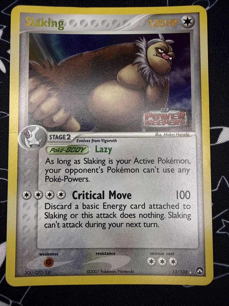 slaking pokemon card value Slaking - SWSH07: Evolving Skies [HOLO]