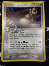 2007 Pokemon EX Power Keepers Stamped Reverse Holo Card Slaking 13/108 MP on eBay