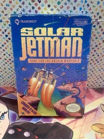 Solar Jetman: Hunt for the Golden Warpship (NES, 1990) - CIB