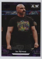 2023 Upper Deck AEW All Elite Wrestling Purple Pyro /149 Dax Harwood #50 0b3
