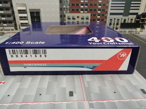 NorthWest Airlines Boeing B747-400 N676NW 1/400 von Aeroclassics. MIB - Bild 2 von 4