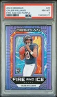 2024 PANINI OBSIDIAN FIRE & ICE PURPLE #20 CALEB WILLIAMS ROOKIE RC 8/50 PSA 8