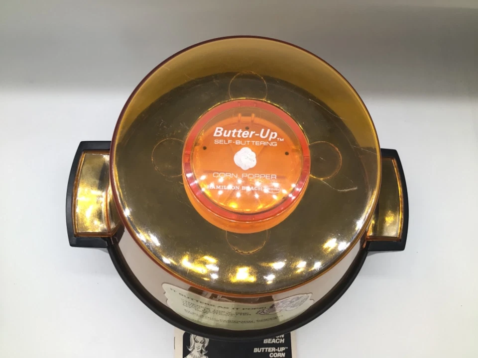 HAMILTON BEACH Butter Up Popcorn Popper Joe Namath 1974 Vintage Electric Manual - Image 4 of 4