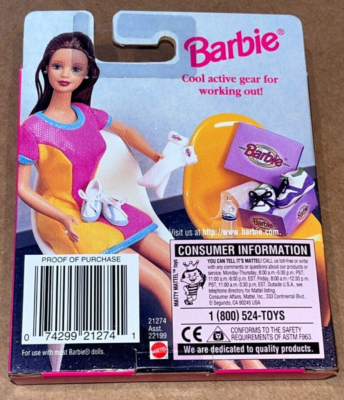 スポーツ Barbie SpecialEdition BARBIE, Special Collection, Sports Gear Set (Dated 1998) | eBay