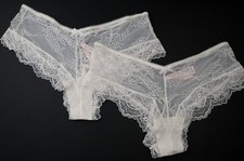 2 NEW Victoria's Secret Dream Angels Stretch Lace Cheeky Panties Lot XL X-LARGE