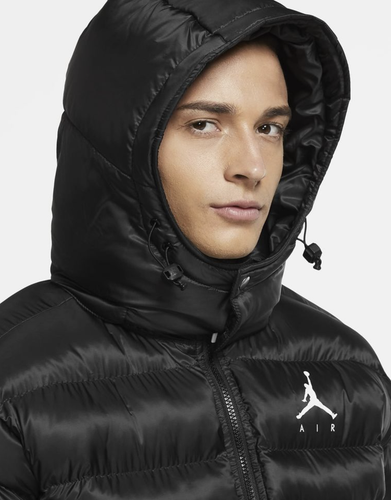 DN3401-010 Nike Air Jordan Jumpman Winter Jacket Down Jacket Mens Warm Black - Picture 3 of 5