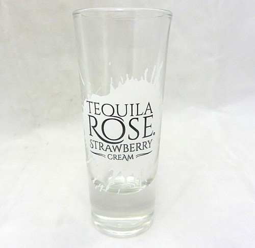 Tequila Rose Strawberry Cream shot glass