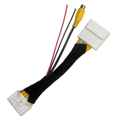 Câble RCA 10 Broches Pour Caméra De Recul Ford C-MAX 2013-2018 - Longueur 32 Cm, Connexion Audio/vidéo HD