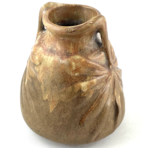 Antike Keramik VASE DENBAC mit VIERZON Steinzeug Art Deco 1920/30 Meteor/Karren... - Bild 5 von 11