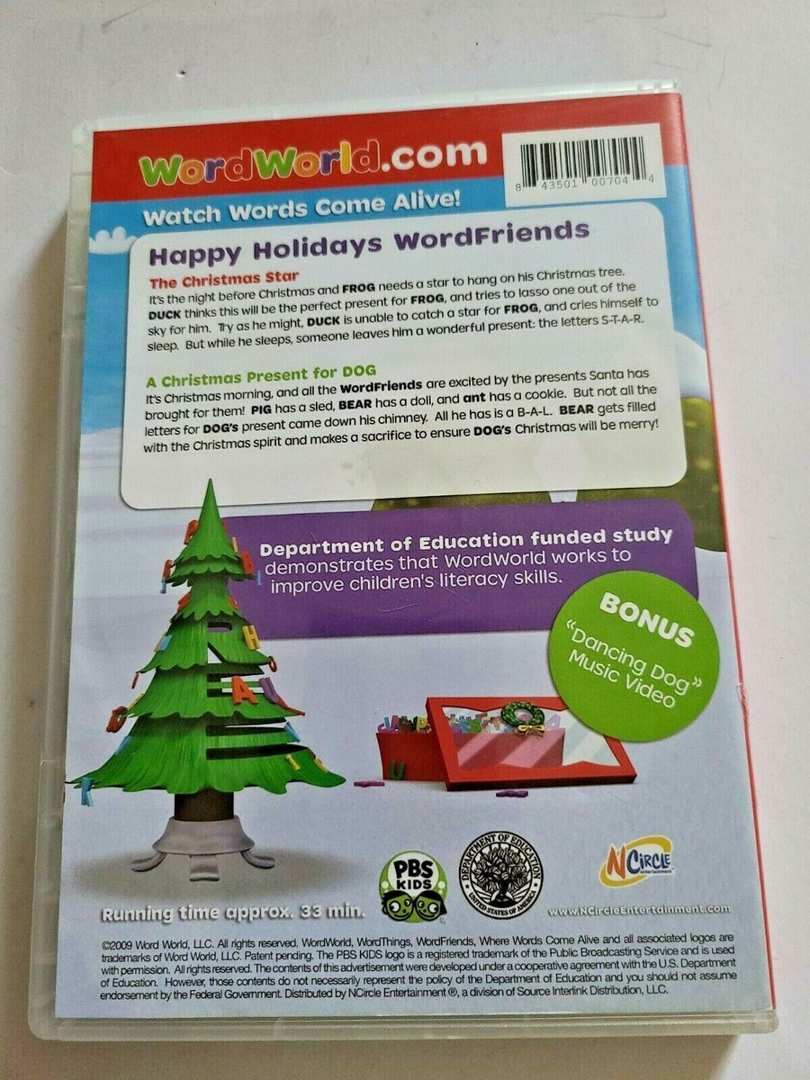その他 Word World: Happy Holidays Word Friends [DVD] WordWorld: Happy Holidays WordFriends (DVD, 2009