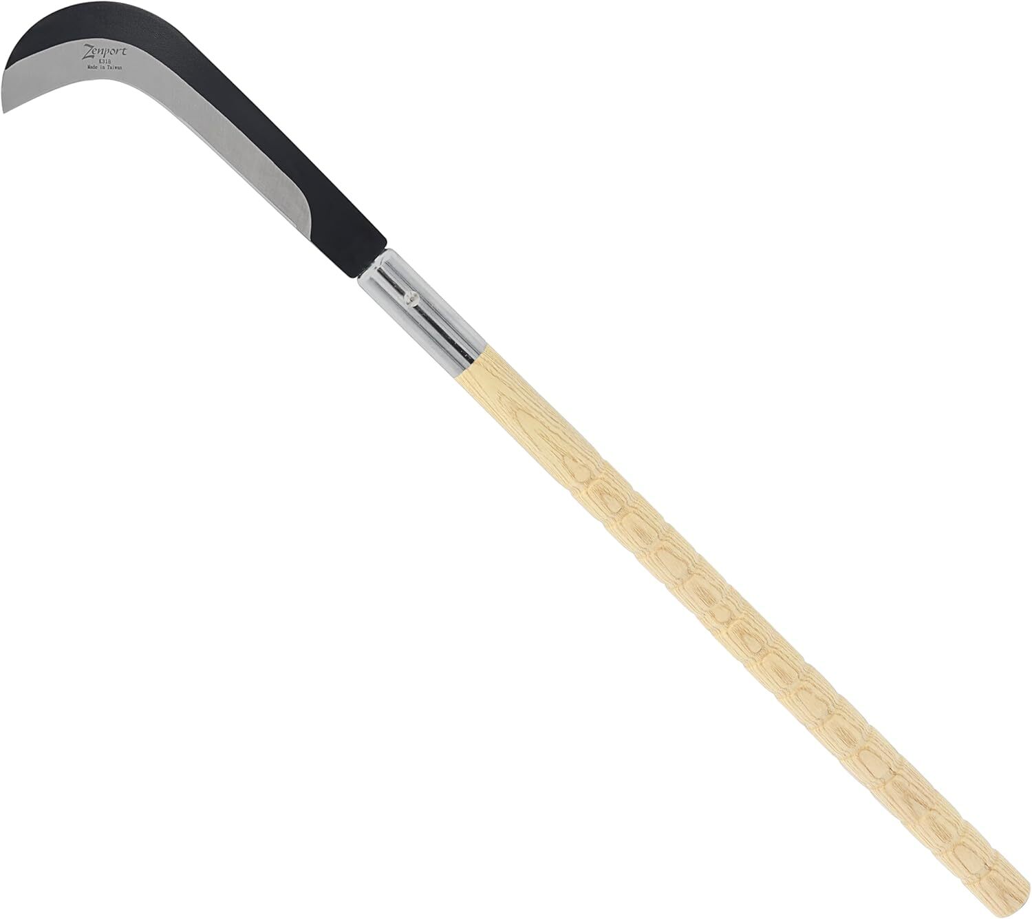 Zenport K318 Long Curved Sickle, Birch