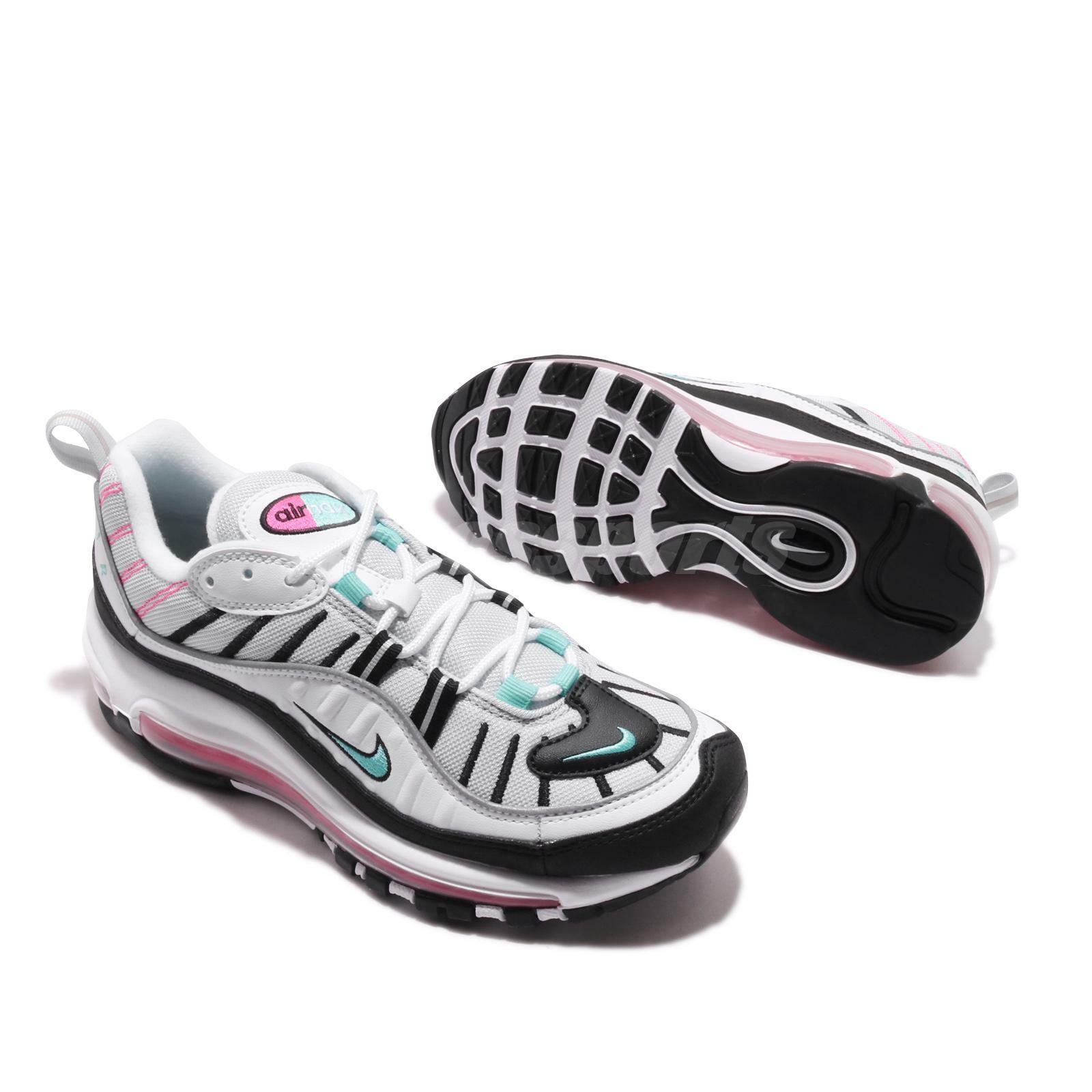 Nike Wmns Air Max 98 South Beach White Black Pink Green Women Shoes  AH6799-065 - Shopping.com