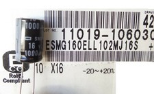 4 pcs, 1000uF 16V, 85C Electrolytic capacitors. 3C1-a