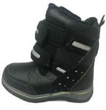 NEW Totes Toddler Boy Trent Winter Snow Boot Black/Gray FREE SHIPPING